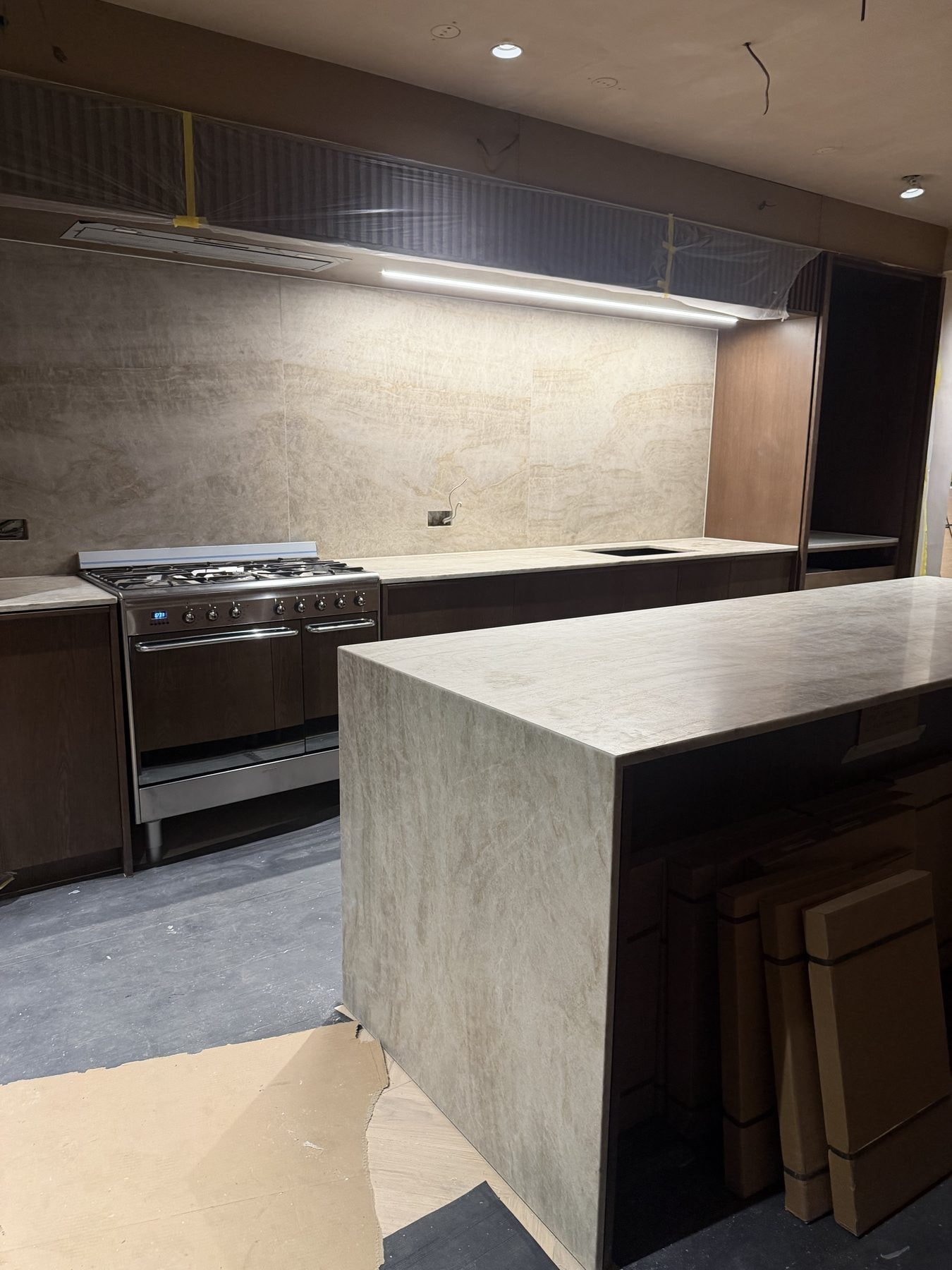 Kitchen in Taj Mahal — Taj Mahal, honed